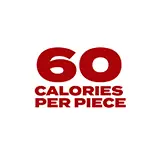 60 calories per piece