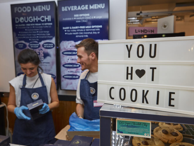 Doughlicious pop up at whole foods market piccadilly